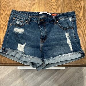 Jean shorts. Size 13, stretch